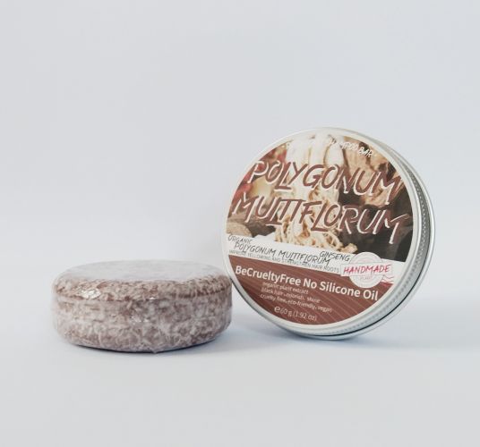 Foreign Trade Silicone Oil Free English Version Polygonum Ginseng Soap Nourishing Soap Shampoo Soap Essential Oil Soap Shampoo Soap